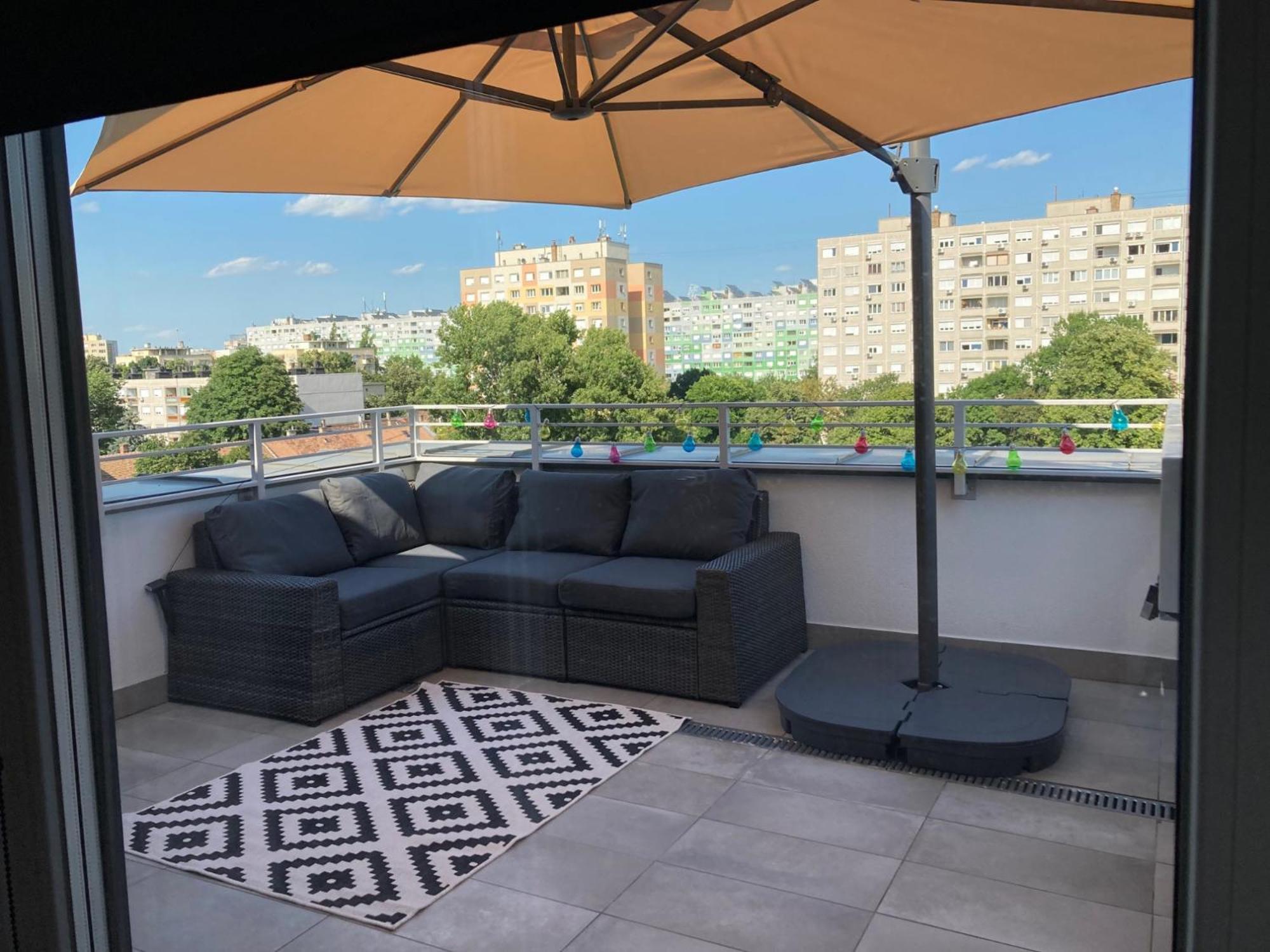 Buda Panorama Terrace Apartment Budapest Exterior foto